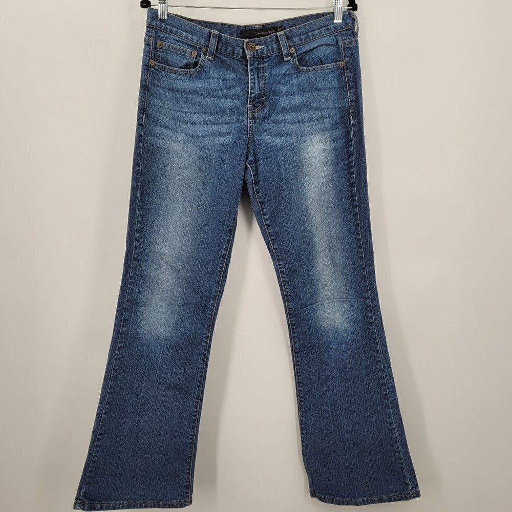Calvin Klein Fit Flare Medium Wash Jeans